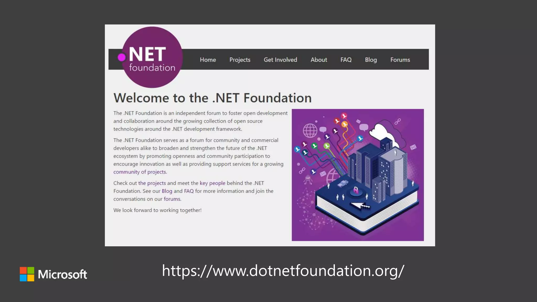 https://www.dotnetfoundation.org/
 