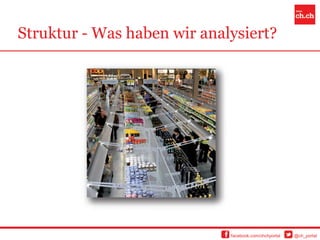 Struktur - Was haben wir analysiert?




                             facebook.com/chchportal   @ch_portal
 