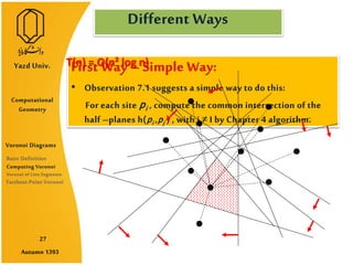 T(n) = O(n² log n) 
pi 
pi pj ≠ 
 