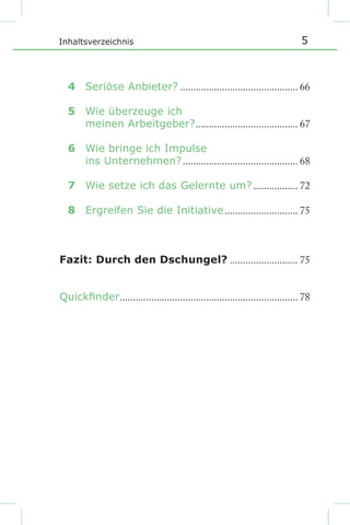 Vorschau "WissensQuick. Weiterbildung mit System"