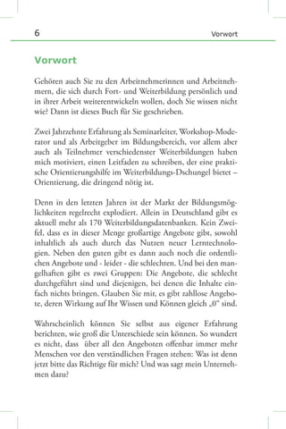 Vorschau "WissensQuick. Weiterbildung mit System"