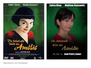 Reproduktion von Filmplakaten 