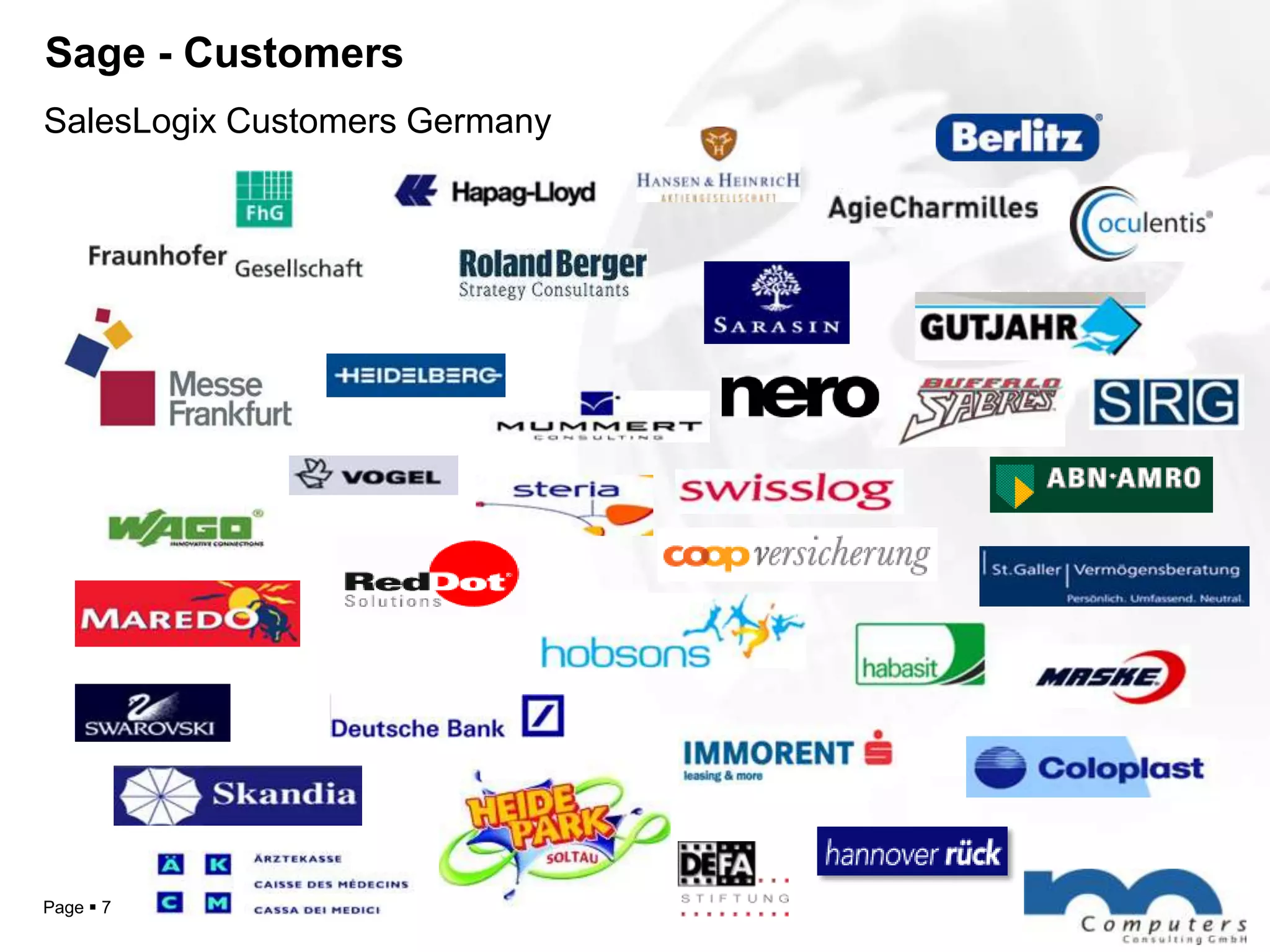 over 11 Yearsworking in CRM-ProjectsSecurity12 Empolyees (+ 5 Part Time Developers)