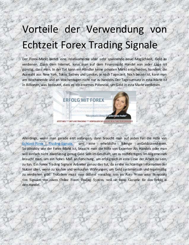 Forex signale gratis