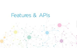 CopyrightPrismTech,2017
Features & APIs
 