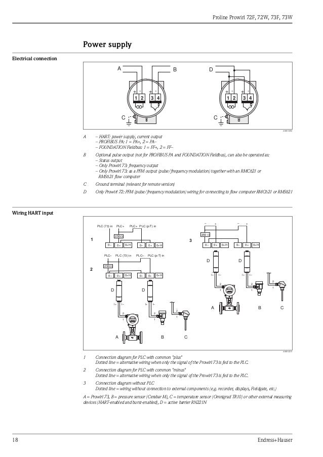 Vortex flowmeter for gas, steam and liquids foundation fieldbus wiring diagram 