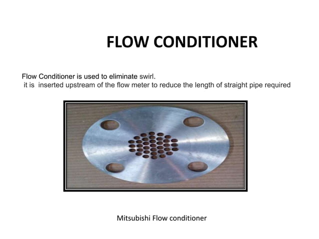 Vortex flow meter project | PPTX