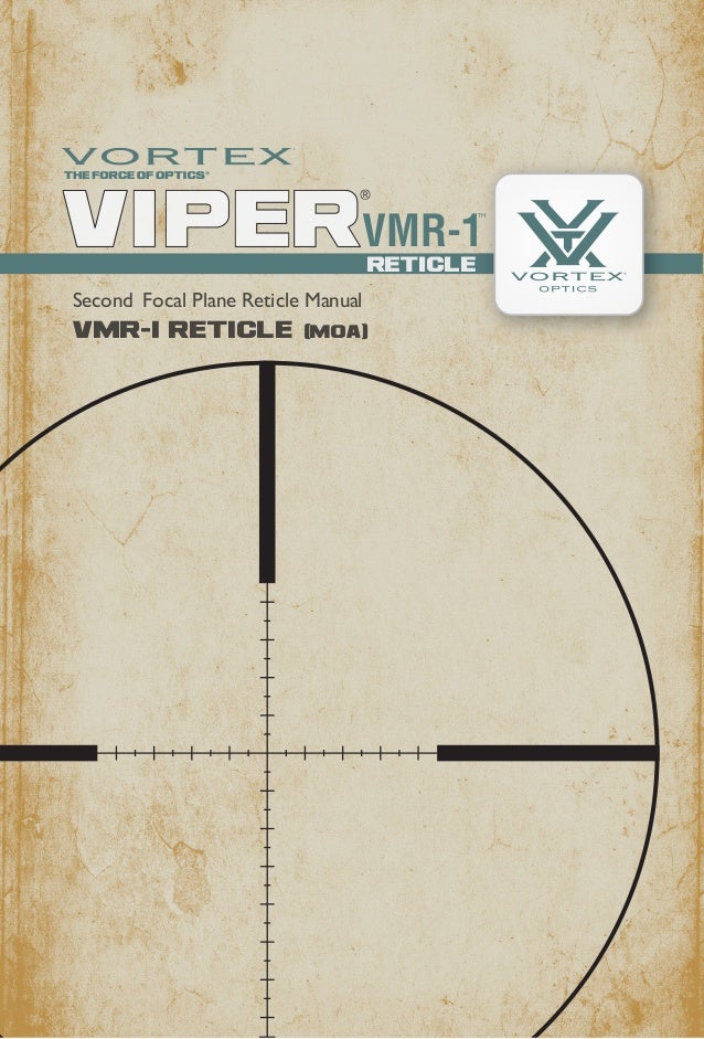 VORTEX VIPER HST 416x44 VMR1 MOA Reticle Subtensions Optics Trade