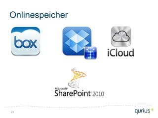 Onlinespeicher




24
 