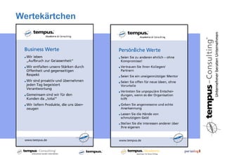 Wertekärtchen
 