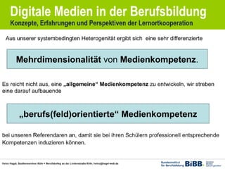 Medienorientierte Ausbildung von Lehrern und Lehrerinnen 