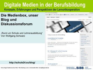 Medienorientierte Ausbildung von Lehrern und Lehrerinnen 