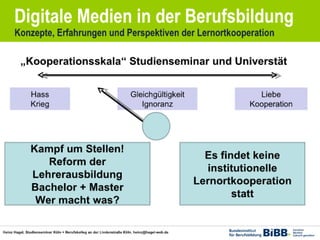 Medienorientierte Ausbildung von Lehrern und Lehrerinnen 