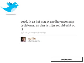 Web2.0 Basics für Radreiseveranstalter