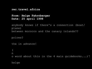 Web2.0 Basics für Radreiseveranstalter