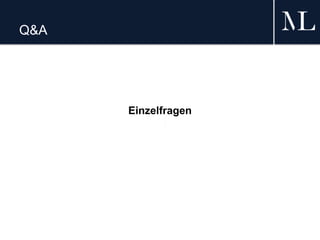 Q&A
Einzelfragen
 