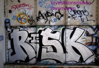 Investitionsrisiken minimieren 