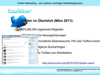 Dialog anstatt Monolog  Warum Social Media? 