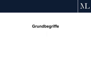 Grundbegriffe
 
