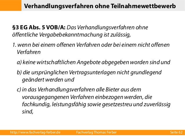 Verhandlungsverfahren