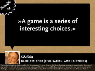 ip le
      c
    in 3
  r
 P #


                           »A game is a series of
                           interesting...