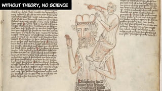 without theory, no science
 