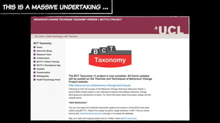 this is a massive undertaking …
 