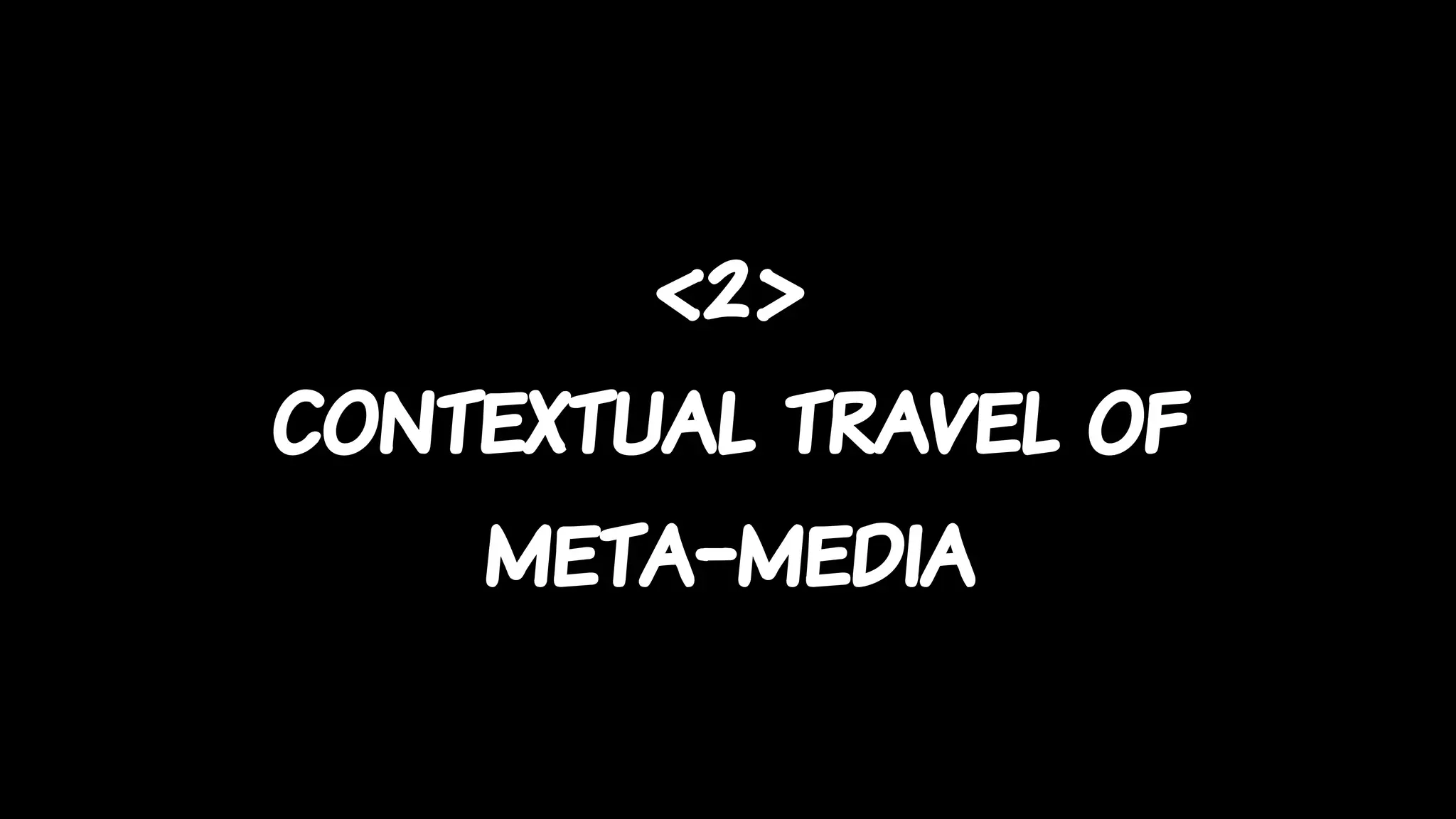 <2>
contextual travel of
meta-media
 