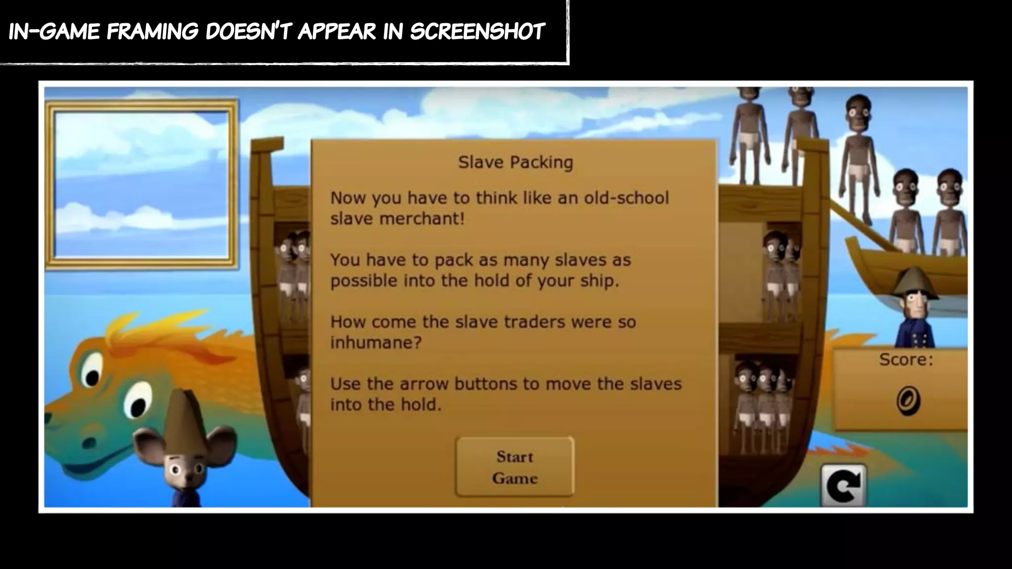 in-game framing doesn’t appear in screenshot
 