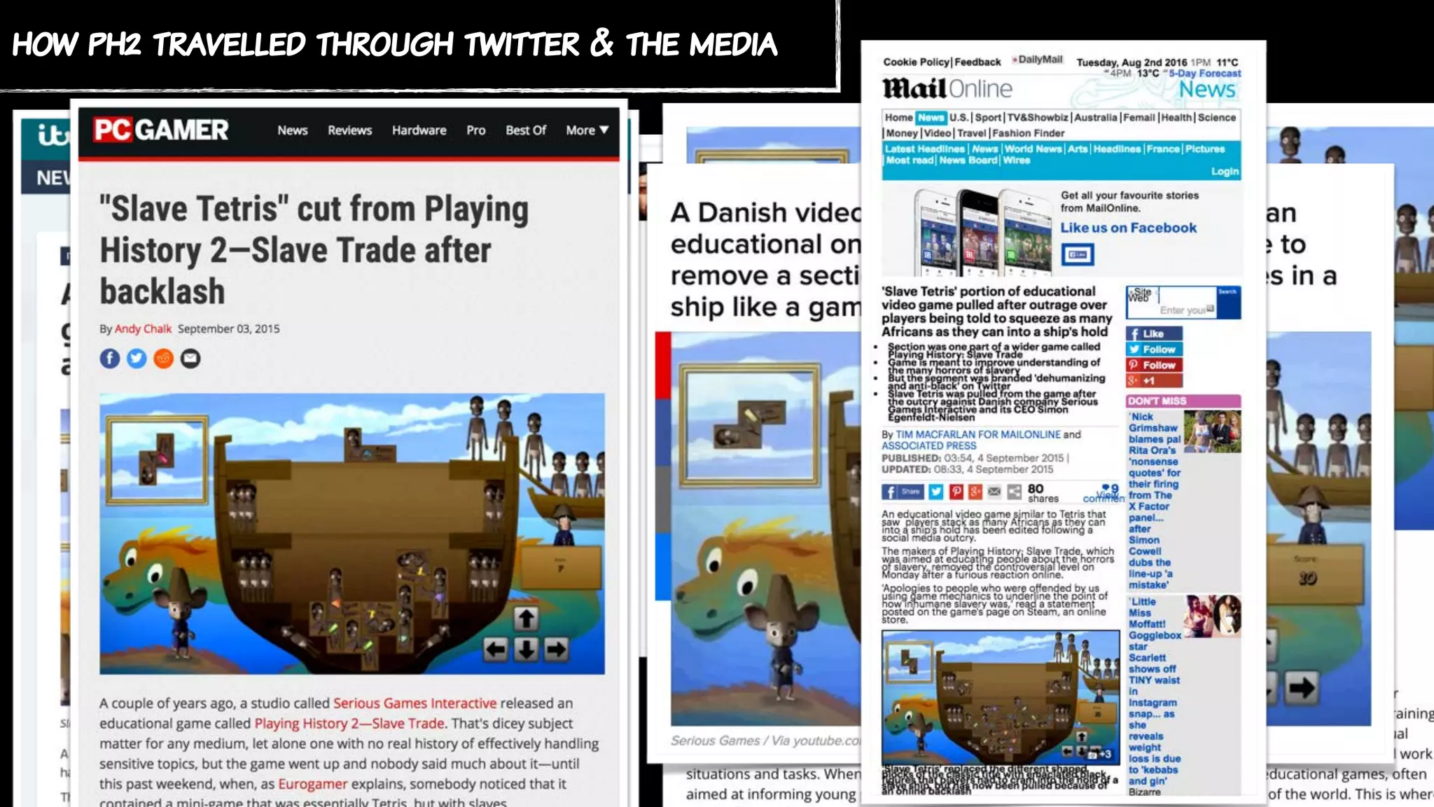 how ph2 travelled through twitter & the media
 