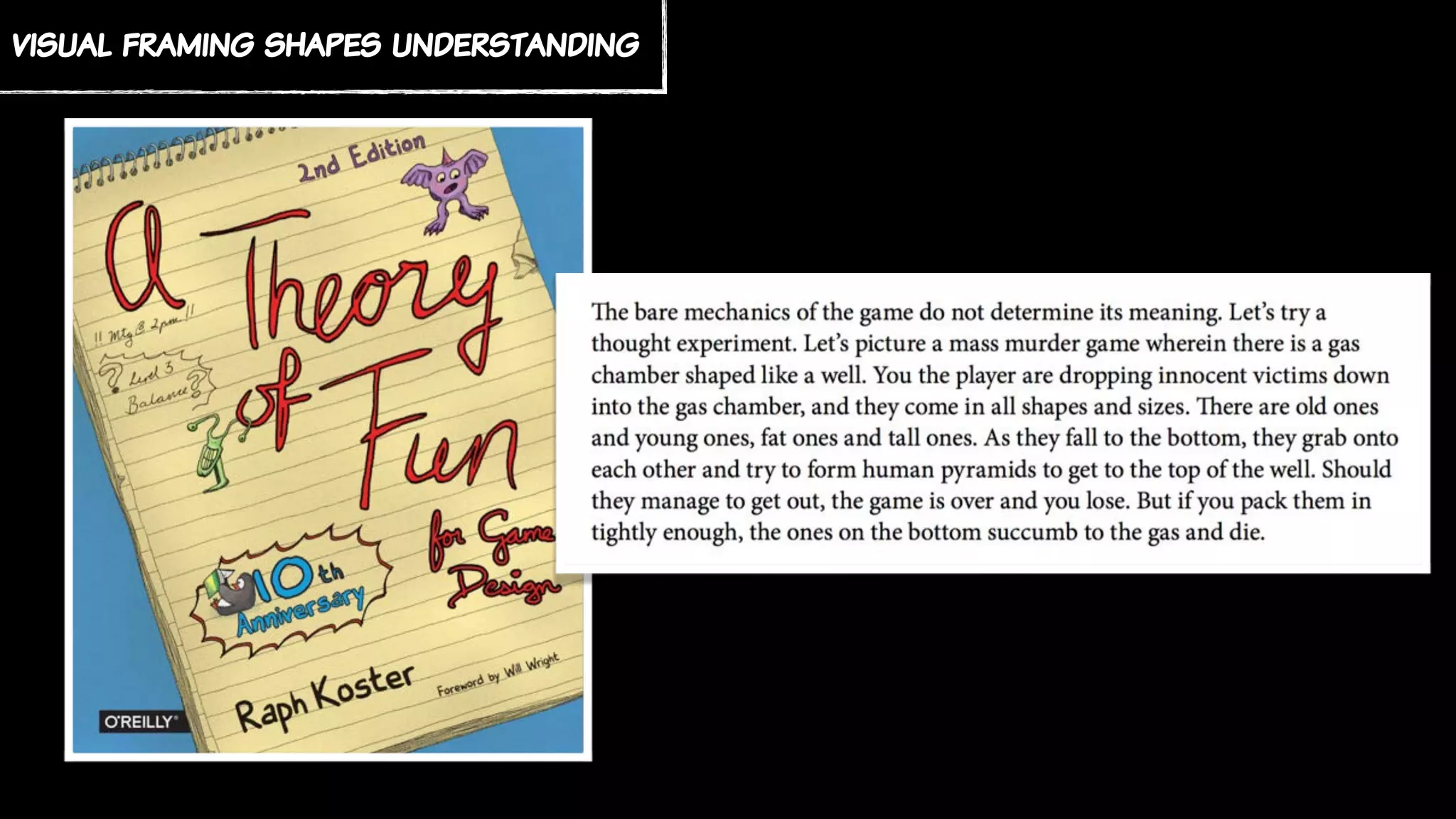 visual framing shapes understanding
 