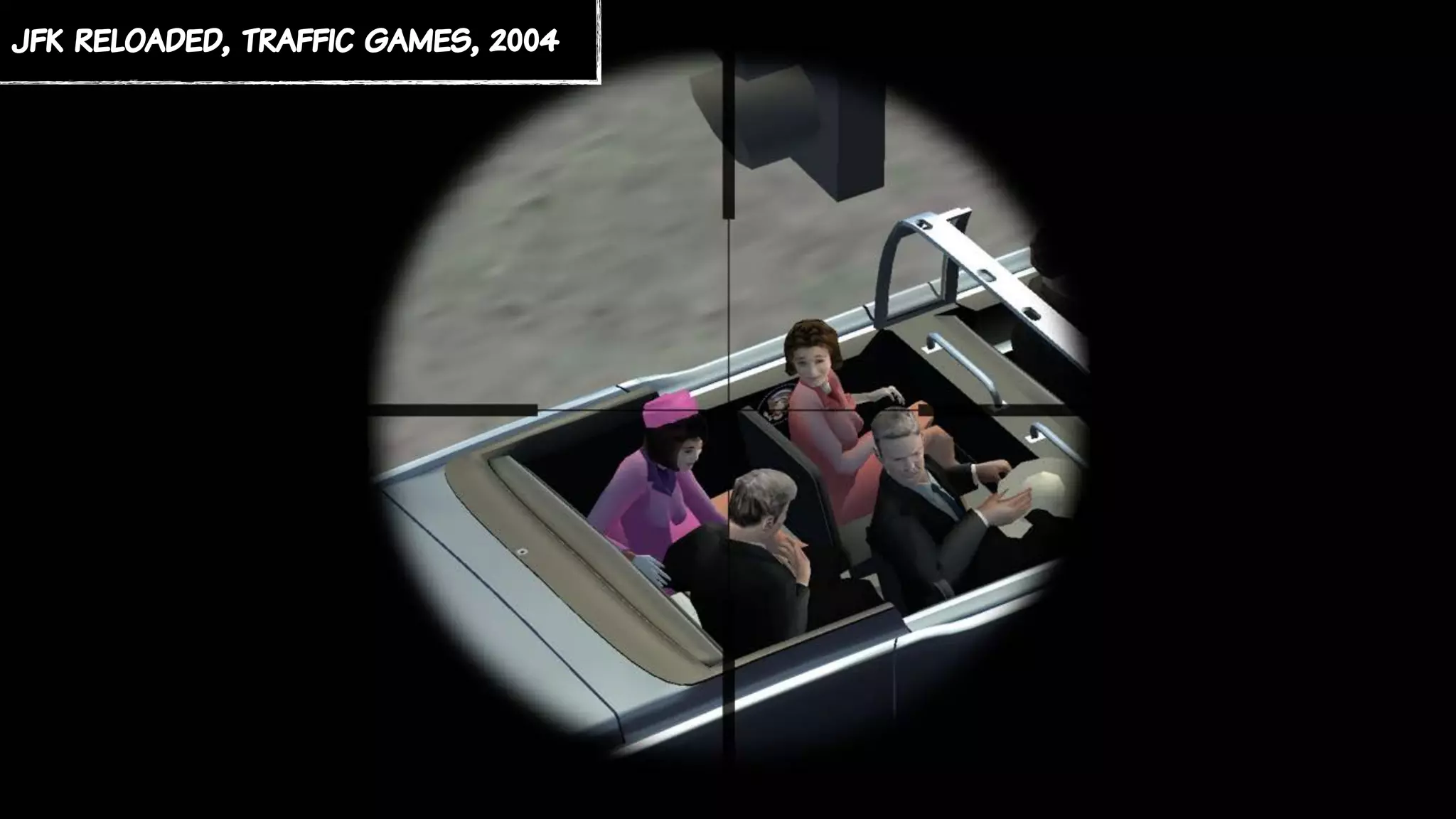 jfk reloaded, traffic games, 2004
 
