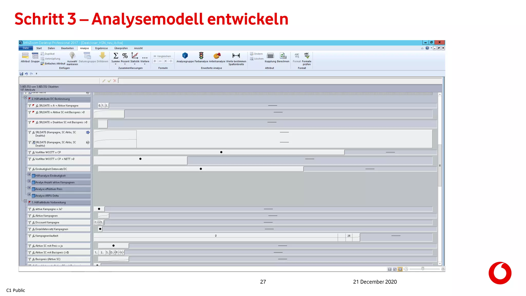 C1 Public
27 21 December 2020
Schritt 3 – Analysemodell entwickeln
 