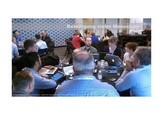 Beteiligung vieler Menschen 
© Neal Stimler, Creative Commons 2.0 | www.flickr.com/photos/52357995@N07/7166484246 
 