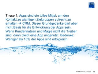 Clever PricingMindestens Zwei Versionen anlegen (paid und free)Preisvorteile (vouchers) für bestimmte GruppenIn-AppPurchase möglichNeue Themen mit neuen Apps, die wiederum die alten Apps aktualisieren 853Bildquelle: Dollar vs. Euro , www.SirToebi.de.vu , http://piqs.de/fotos/24788.htmll