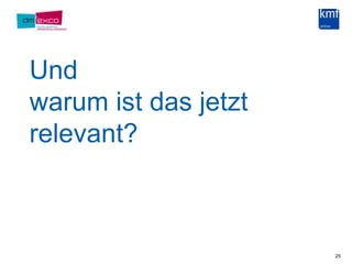 Und warum ist das jetzt relevant?25
