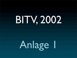 Vortrag BOA Düsseldorf 2008