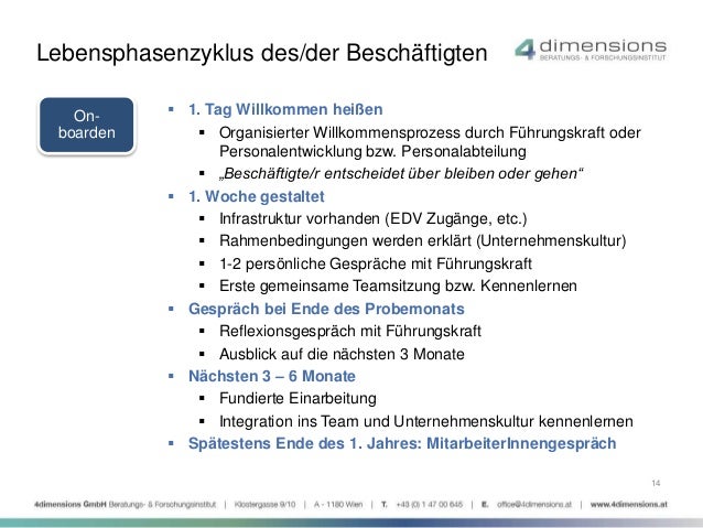 Unternehmenskultur kennenlernen