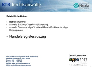 BTR Rechtsanwaltsgesellschaft mbH Berlin
Samariterstraße 19-20, 10247 Berlin
Telefon: 030 – 44334433
Telefax: 030 – 443344...