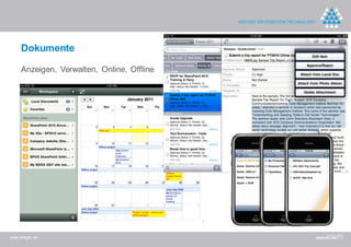 Dokumente

     Anzeigen, Verwalten, Online, Offline




www.dreger.de
 