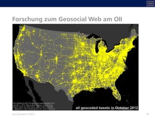 Forschung zum Geosocial Web am OII
59ewz Quartalsinfo 2/2013
 