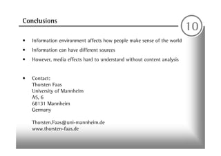 ECPR Lisbon: Attributions of ResponsibilityDynamics and Determinants
