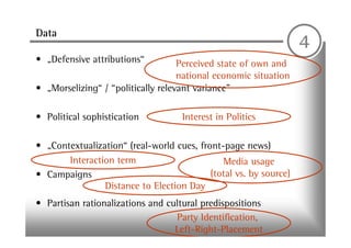 ECPR Lisbon: Attributions of ResponsibilityDynamics and Determinants