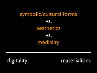 Digitality and Aesthetics: Challenges for Next Arts Educations.