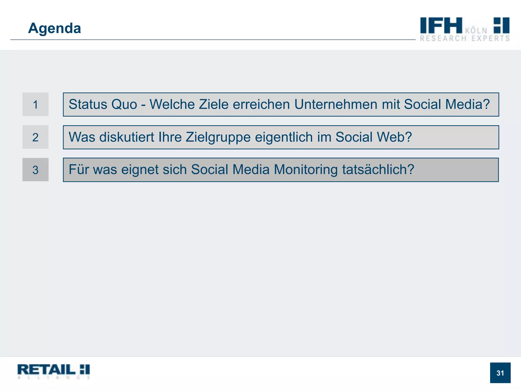 Krisen-Monitoring ist gut, …