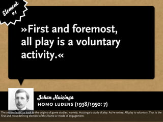 e nt
    em 1
  El #

                 »First and foremost,
                 all play is a voluntary
                 acti...