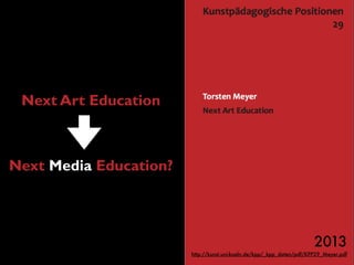Next Media Education? „Digital Matters“ als Herausforderung der (Medien-) Pädagogik