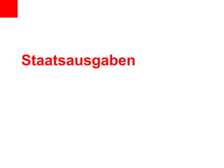 Staatsausgaben 