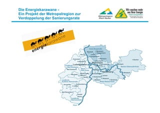Die Energiekarawane -
Ein Projekt der Metropolregion zur
Verdoppelung der Sanierungsrate
 