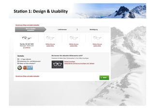 Sta3on	
  1:	
  Design	
  &	
  Usability	
  	
  




                                                   VARIANTE	
  	
  4	
  
 